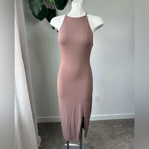 Rachel Parcell Dusty Pink Midi Dress Size XS